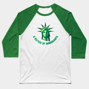 A Nation of Immigrants Baseball T-Shirt